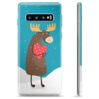 Samsung Galaxy S10 TPU Case - Cute Moose