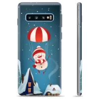 Samsung Galaxy S10 TPU Case - Snowman