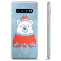 Samsung Galaxy S10 TPU Case - Christmas Bear