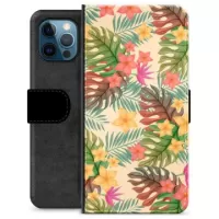 iPhone 12 Pro Premium Wallet Case - Pink Flowers