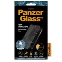 PanzerGlass Privacy CF iPhone 12/12 Pro Screen Protector - Black