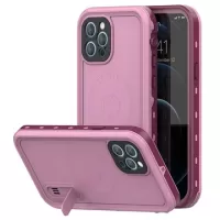 Redpepper iPhone 12 Pro Max Magnetic Waterproof Case - IP68 - Pink