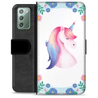 Samsung Galaxy Note20 Premium Wallet Case - Unicorn