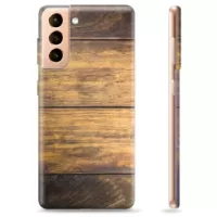 Samsung Galaxy S21+ 5G TPU Case - Wood
