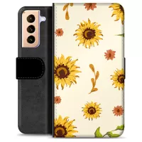 Samsung Galaxy S21+ 5G Premium Wallet Case - Sunflower