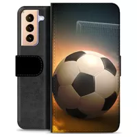 Samsung Galaxy S21+ 5G Premium Wallet Case - Soccer