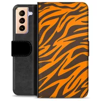 Samsung Galaxy S21+ 5G Premium Wallet Case - Tiger