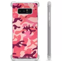 Samsung Galaxy Note8 Hybrid Case - Pink Camouflage