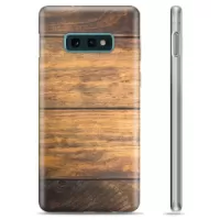 Samsung Galaxy S10e TPU Case - Wood