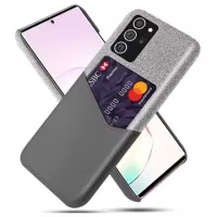 KSQ Samsung Galaxy Note20 Case with Card Pocket - Grey