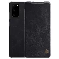 Nillkin Qin Series Samsung Galaxy Note20 Flip Case - Black