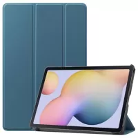Tri-Fold Series Samsung Galaxy Tab S7 Folio Case - Dark Green