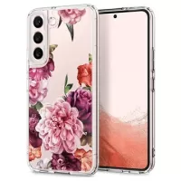 Spigen Cyrill Cecile Samsung Galaxy S22 5G Hybrid Case - Pink Flowers