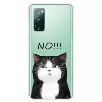 IMD Samsung Galaxy S20 FE TPU Case - Cat Pattern