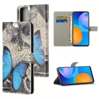 Style Series Samsung Galaxy S21+ 5G Wallet Case - Blue Butterfly