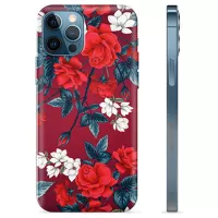 iPhone 12 Pro TPU Case - Vintage Flowers