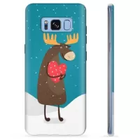 Samsung Galaxy S8 TPU Case - Cute Moose