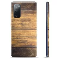 Samsung Galaxy S20 FE TPU Case - Wood