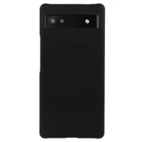 Google Pixel 6a Rubberized Plastic Case - Black