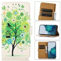 Glam Series Samsung Galaxy A53 5G Wallet Case - Flowering Tree / Green