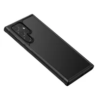 MOCOLO K14 Savannasaurus Series for Samsung Galaxy S22 Ultra 5G, Crystal Clear Hybrid Case Thickened Four Corners - Black