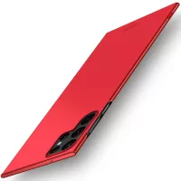 MOFI JK-1 Shield For Samsung Galaxy S22 Ultra 5G Matte Finish Drop-resistant Hard PC Phone Cover Case - Red