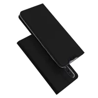 DUX DUCIS Skin Pro Series Anti-Scratch Skin Touch Leather Flip Case with Card Slot for Samsung Galaxy A50 / A50s / A30s - Black