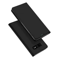 DUX DUCIS Skin Pro Series Stand Function TPU Inner Case + PU Leather Flip Case for Samsung Galaxy S10e - Black