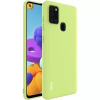 IMAK UC-1 Series Matte TPU Soft Mobile Phone Case for Samsung Galaxy A21s - Green