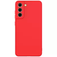 IMAK UC-2 Series Well-Protected Flexible TPU Phone Case Cover for Samsung Galaxy S21 FE - Red