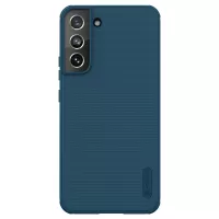 NILLKIN Frosted Shield Pro Anti-scratch Mobile Phone Cover Hard PC + TPU Phone Case for Samsung Galaxy S22 5G - Blue