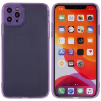 For iPhone 11 Pro Max 6.5 inch Angel Eye Series Phone Case Soft TPU Precise Cutout Anti-scratch Cell Phone Cover - Purple