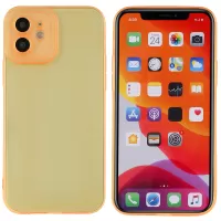 For iPhone 11 6.1 inch Angel Eye Series Phone Case Flexible TPU Precise Cutout Phone Cover Shell - Orange