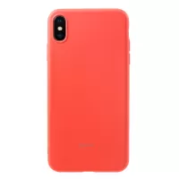 For iPhone XS Max 6.5 inch ROAR All Day Matte TPU Phone Casing - Orange