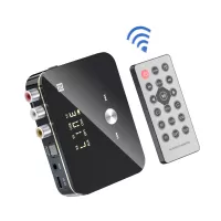 Bakeey M8 NFC-enabled bluetooth V5.0 Audio Transmitter Receiver 3.5mm Aux 2RCA Wireless Audio Adapter For TV PC Speaker