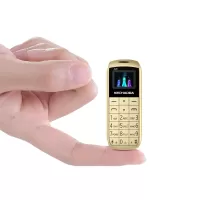 KECHAODA A26 World Smallest Phone 0.66 inch 350mAh BT Dialing Louder Speaker Dual Card Dual Standby Mini Card Phone