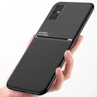 Bakeey Magnetic Non-slip Leather Texture TPU ShockproofProtective Case for Samsung Galaxy S20+ / Galaxy S20 Plus