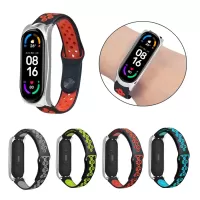Bakeey Comfortable Breathable Silicone Watch Band Strap Replacement for Xiaomi Mi Band 6 / Mi Band 5 Non-Original