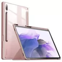 Infiland Crystal Samsung Galaxy Tab S7 FE Folio Case - Pink