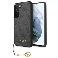 Guess 4G Charms Collection Samsung Galaxy S22+ 5G Hybrid Case - Grey