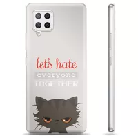 Samsung Galaxy A42 5G TPU Case - Angry Cat