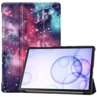 Tri-Fold Series Samsung Galaxy Tab S6 Smart Folio Case - Galaxy