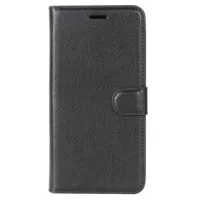 Huawei Honor 9 Textured Wallet Case - Black