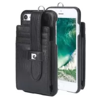 iPhone 7/8/SE (2020)/SE (2022) Pierre Cardin Leather Case - Black