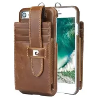 iPhone 7/8/SE (2020)/SE (2022) Pierre Cardin Leather Case - Brown