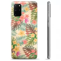 Samsung Galaxy S20+ TPU Case - Pink Flowers