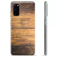 Samsung Galaxy S20 TPU Case - Wood