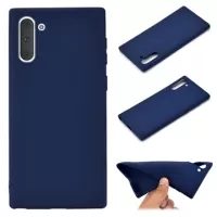 Samsung Galaxy Note 10 Silicone Case - Flexible and Matte - Dark Blue