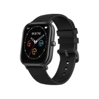 P8 Ultra Slim Touchscreen Smart Watch with 1.4-inch Square Display Wearable Fitness Tracker with Heart Rate and Blood Pressure Monitor Sleep Tracker IP67 Waterproof Sports Watch with Stopwatch Remote Shutter Music Control Compatible with Android iOS