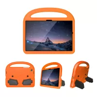Portable Handle Sparrow Style Foldable Kickstand Anti-drop EVA Tablet Case Cover for Samsung Galaxy Tab A8 10.5 (2021) - Orange